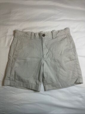 J. Crew Men's Flat Front Chino Shorts - Light Beige